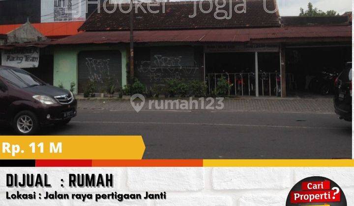 Tanah Bonus Bangunan di Pinggir Jalan Raya Janti  1