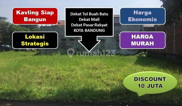 TRBATAS Kavling Tanah dkt Buah Batu Regency Logam Kiaracondong 1