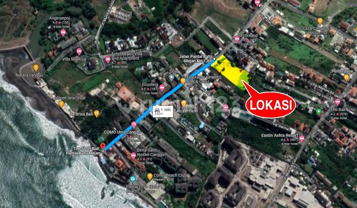 Tanah Premium 300 Meter Dari Echo Beach Canggu Tanah Premium 300 Meter Dari Echo Beach Canggu