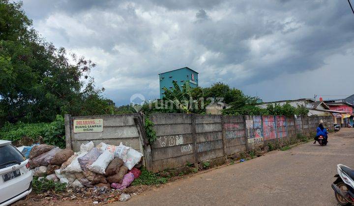 TANAH KOSONG DIJUAL ,LEBAR JALAN 6 m2 ,CONTAINER 40 FEET  Masuk 2