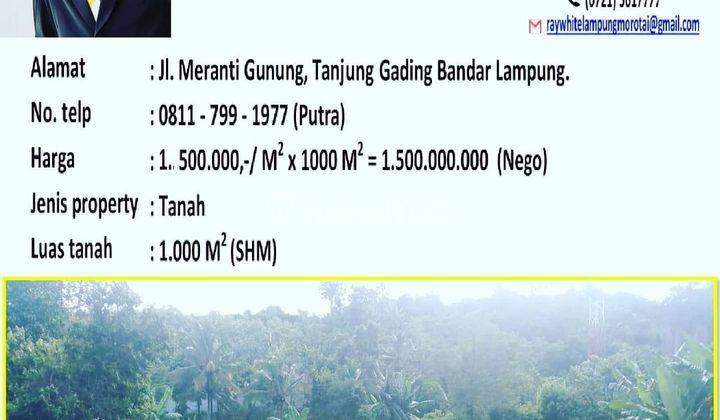 Tanah murah tanjung karang timur Cocok utk rumah. Kolam renang Red doorz 2