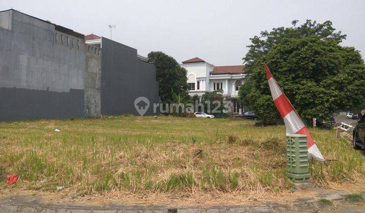 Kavling Hoek Villa Permata Gading Jalan Utama 1