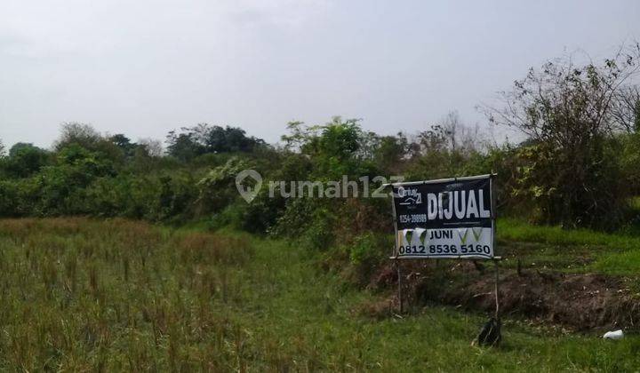 Lahan Beberan Belakang Perumahan Serang City 2