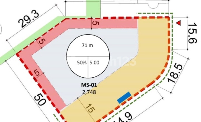 Dijual / For sale Kavling Komersil Manhattan PIK 2
