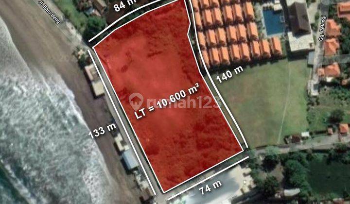 DIJUAL TANAH SHM LUAS PINGGIR PANTAI at Jl BATU BELIG, SEMINYAK, BALI 1