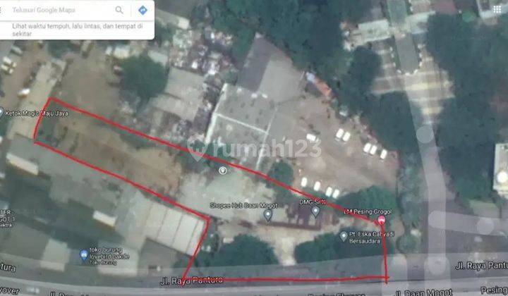 Dijual Tanah dan Bangunan lokasi strategis di Daan mogot Km10  2