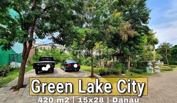 Kavling Green Lake City, dekat Gerbang Cluster, Jalan lebar 1