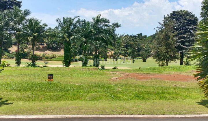 Tanah Kavling View Golf di Rancamaya Golf Estate Bogor 1