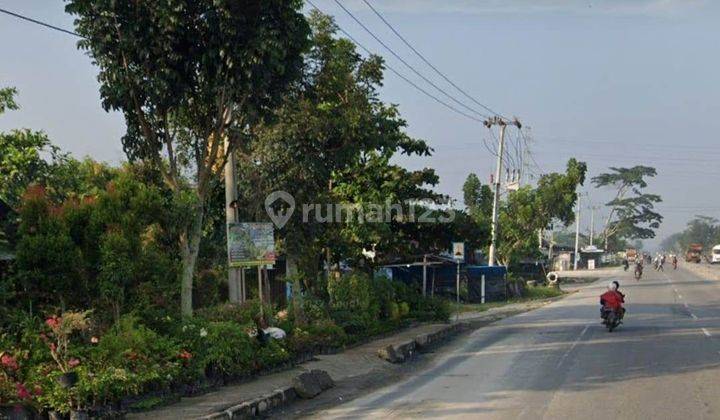  Dijual tanah ditepi jalan besar HR Soebrantas simpang Rimbo Panjang 1