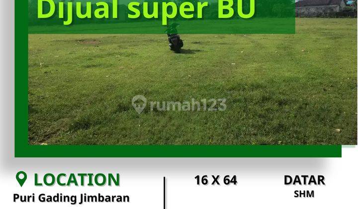 tanah murah dijual cepat jimbaran kuta bali 1