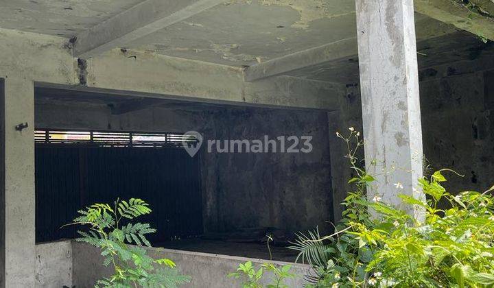 bangunan lama hitung tanah strategis pinggir jalan raya 2