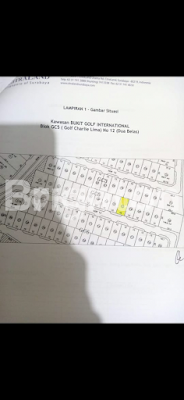 KAVLING TANAH BGI BUKIT GOLF INTERNATIONAL GC5 CITRALAND MURAH