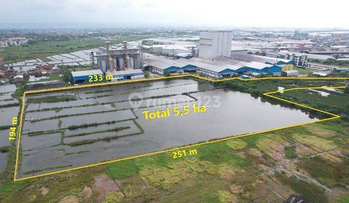 DIJUAL CEPAT TANAH KOSONG LUAS STRATEGIS DI DESA SAYUNG DEMAK, JAWA TENGAH 2