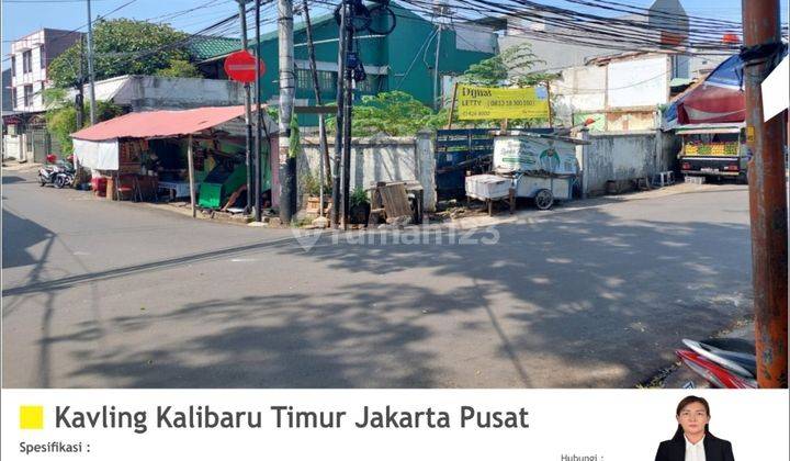 Dijual Cepat Kavling di bawah Harga NJOP di Kalibaru Timur Jak Pus Rp 4.2 M Nego 1