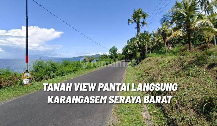 TANAH VIEW PANTAI LANGSUNG KARANGASEM 1