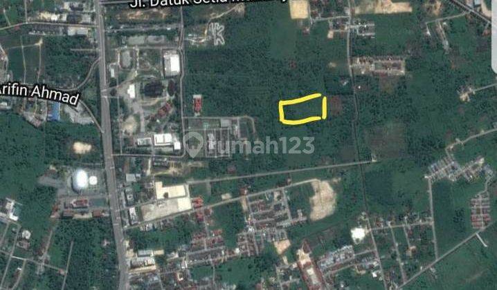 Dijual sebidang tanah dekat MTQ di Jl. Parit Indah - Pekanbaru 2