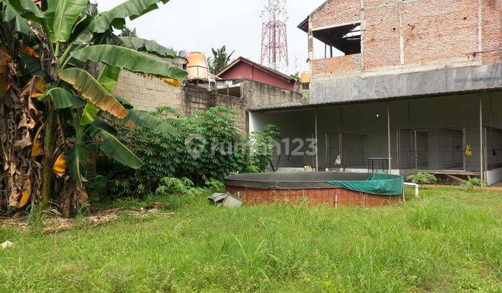 ! Tanah Matang Bonus Bangunan di Pondok Cabe - Tangerang Selatan. Cocok Untuk Cluster Kecil, Gudang, dll. 1