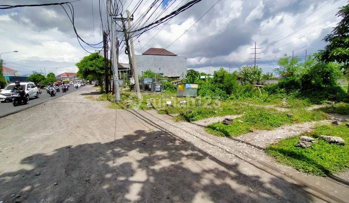 Cheap land on the main road, West Teuku Umar, Denpasar, strategic 1