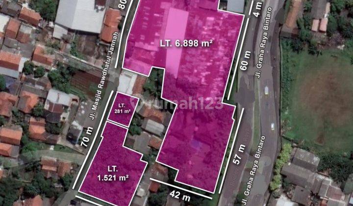 DIJUAL TANAH LUAS & STRATEGIS at Jl KH HASYIM ASHARI, TANGERANG 1