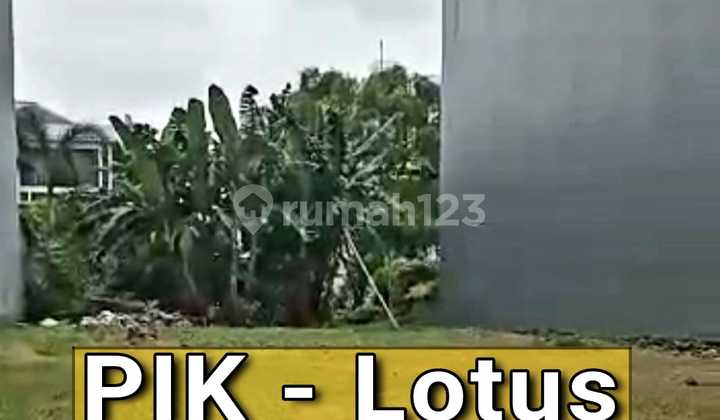 Tanah kavling dengan suasana nyaman di PIK