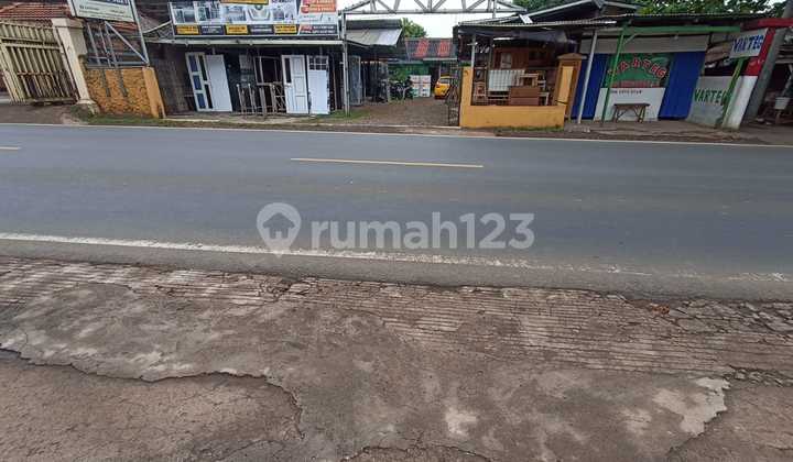 Tanah Ngantong Luas 869 Meter di Pinggir Jalan Dekat Pintu Tol Sawangan