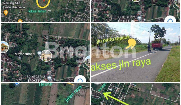 TANAH ZONA MERAH (UNTUK PABRIK) DI TROKETON - KLATEN 1