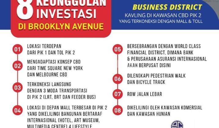 Disewakan Tanah Komersial di Komplek Perumahan Pik 2 pantai Indah Kapukjakarta Utara, Jakarta Utara 450 m² 2