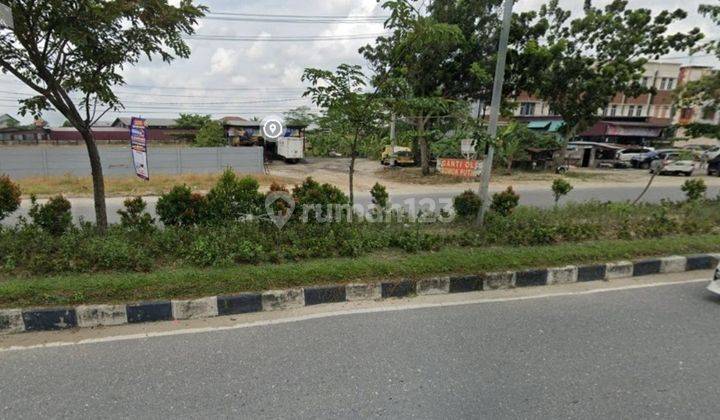 Dijual Tanah di tepi jalan besar Jl. Tuanku Tambusai Ujung - Pekanbaru 1