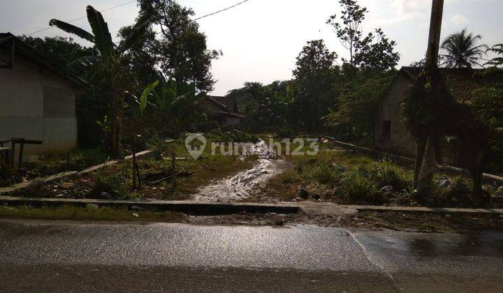 Lahan tanah buat usaha jalan raya cisauk 1