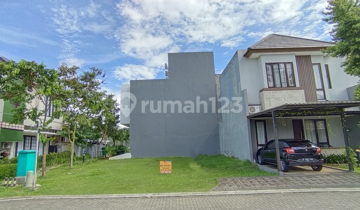 The Mozia Kavling Hoek Taman Lt 132m2 Utara-Timur 2.3M