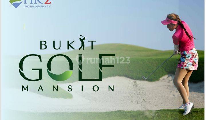 Kavling hunian golf Bukit Golf Mansion Mansion, PIK 2 (160 m2) 1