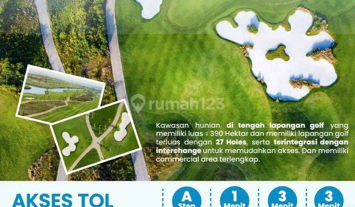 Dijual kavling Danau Bukit Golf Mansion pik 2  1