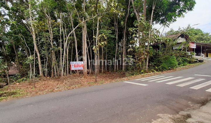 Tanah Pinggir Jalan Raya Patuk - Dlingo Bantul 1