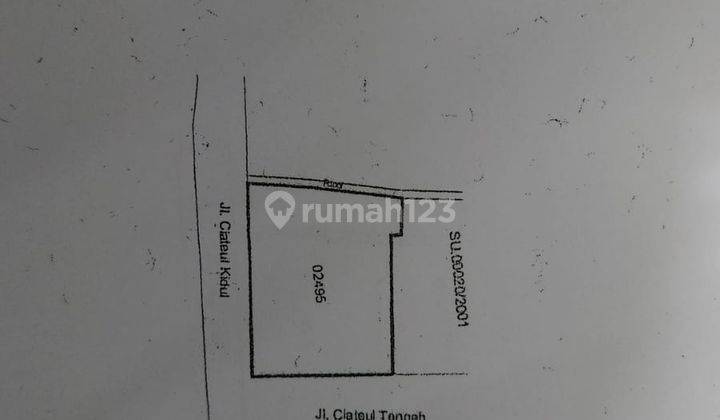 Rumah Hitung Tanah Daerah Pusat Kota Bandung Sayap Ciateul 1