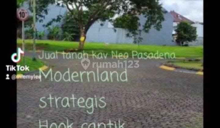 Dijual kavling di NEO pasadena Modernland 2