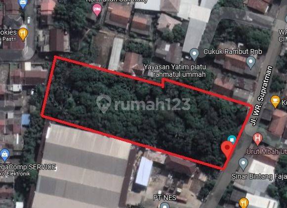 Dijual Cepat Kavling pinggir jl utama mustikajaya 1