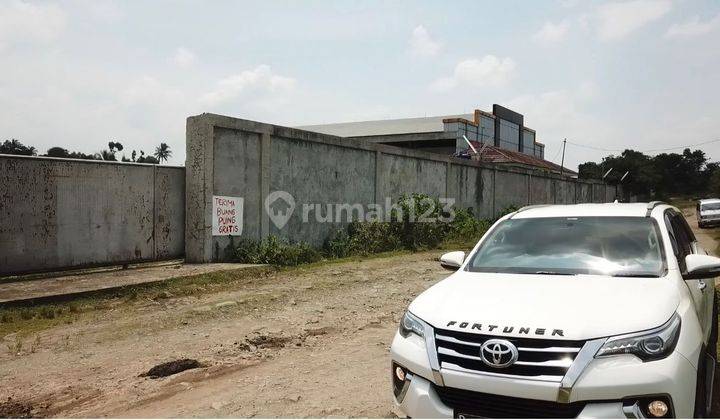 Sewa Tanah Di Kawasan Industri Batik Lumpang, Parung Panjang - Bogor 1