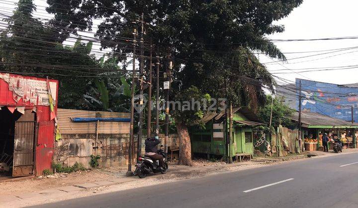 Pinggir jalan raya M Kahfi, dekat ke Jalan Brigif, dekat ke Kantor kelurahan Cipedak, lebar muka 29 meter, cocok untuk usaha/toko/bengkel/cluster, usaha lainnya  2