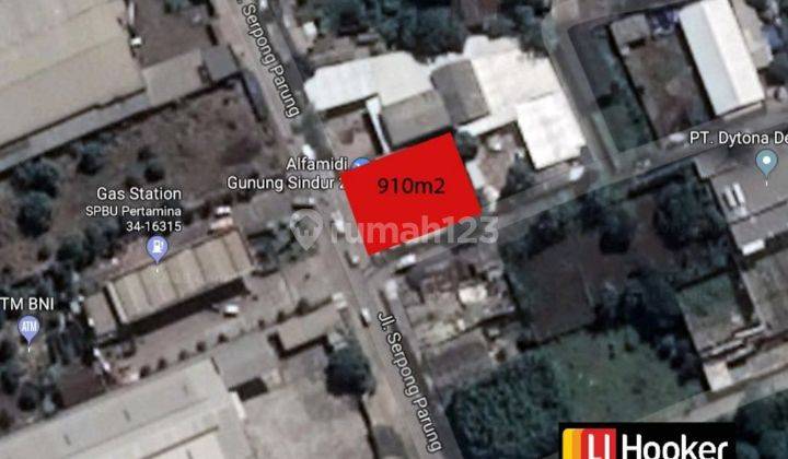 Lahan Komersial Jalan Raya Ramai Area Gn Sindur Parung 910m 1