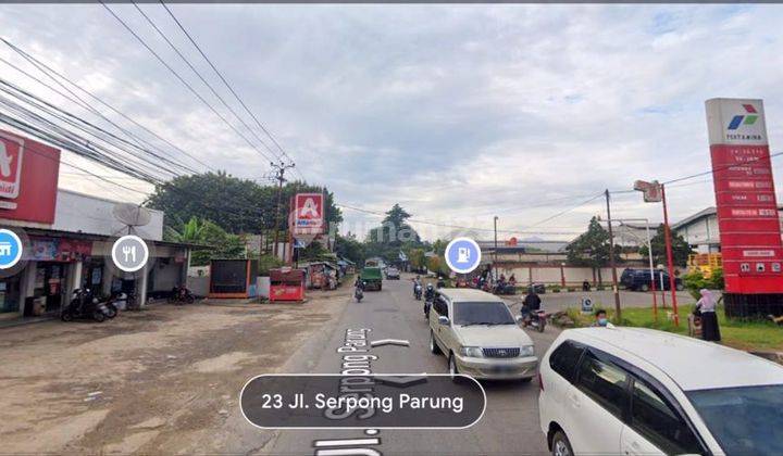 Lahan Komersial Jalan Raya Ramai Area Gn Sindur Parung 910m 2