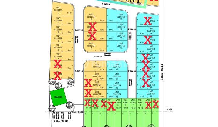 BISA BELI TANAH NYA DULU, KAVLING MURAH STRATEGIS DI HAJI GOFUR 2