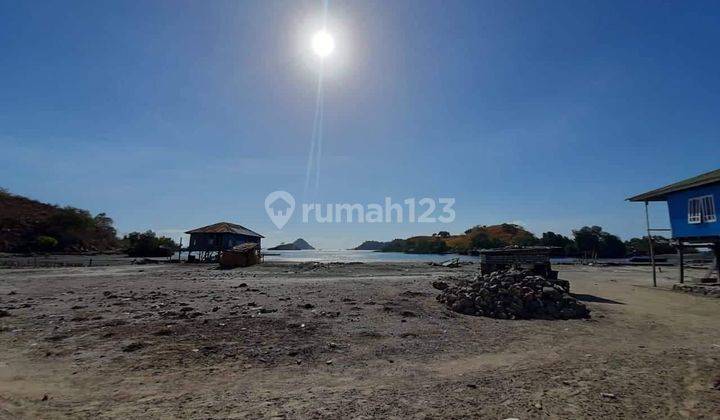 Tanah super langka pinggir pantai (beachfront) luas 309 m2, SHM. Bagus untuk private villa 2