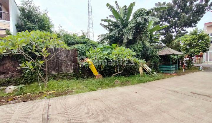 Kavling Hoek Murah, Ngantong, 468 M2, Lokasi Strategis, Jalan Ramai Di Kavling Dki, Kembangan Meruya Selatan  2