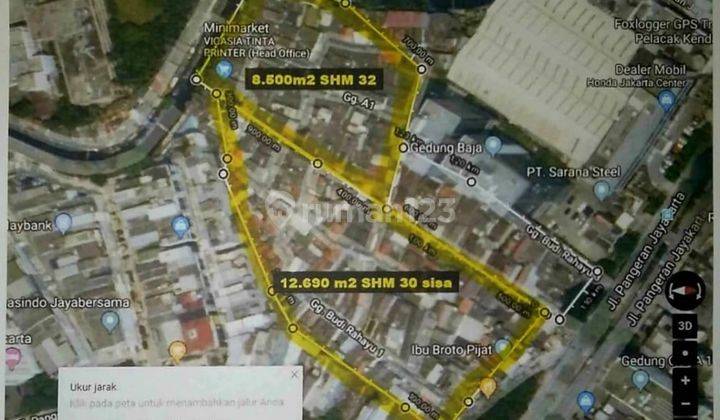 Dijual Tanah di pangeran jayakarta jakarta pusat 2