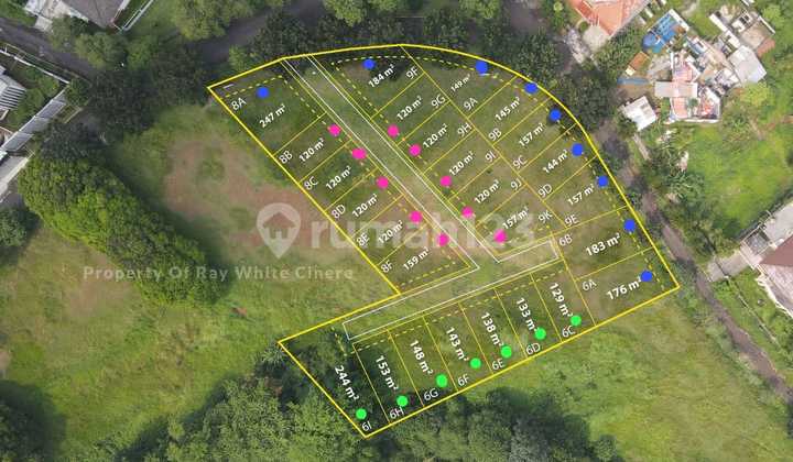 Cinere bukit cinere indah tanah luas 120 sampai 247