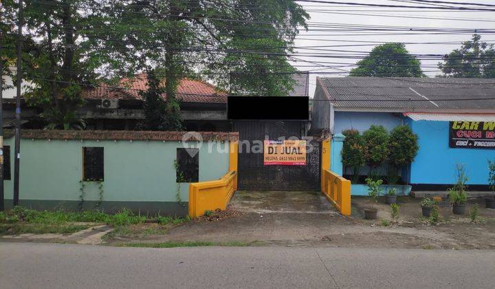 TANAH STRATEGIS LOKASI PINGGIR JALAN BONUS BANGUNAN @CINERE (YU) 2