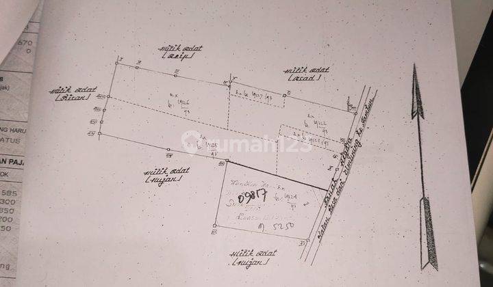 Tanah di pinggir jalan utama mustika jaya/dukuh zamrud 2