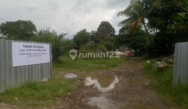 Tanah Posisi Hook Jalan Besar Di Jalan Raya Klapanunggal Bogor 1