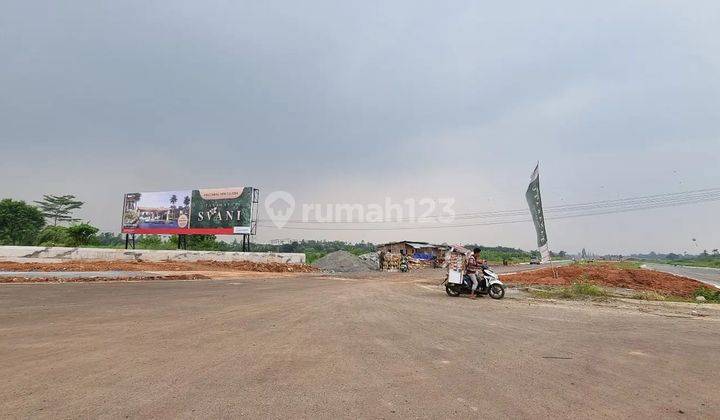 Kavling komersil termurah se BSD tahap 2 - CBD BSD West Village Rp 13.5 juta/m2 dekat Tanakayu 1