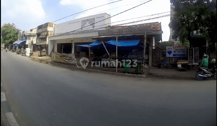 Di Jual Cepat Tanah ex Bangunan Ruko Pinggir Jalan Tuparev Johar Ramai di Karawang Barat  2